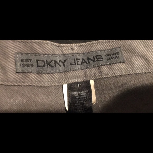 DKNY silver painted jeans- Collectible- Vintage - Picture 3 of 3